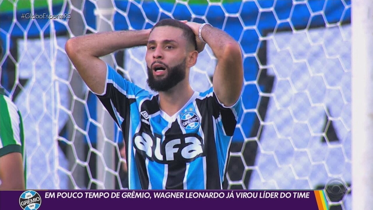 Leonardo Wagner lidera Grêmio em recuperação com técnica impecável de domínio de bola