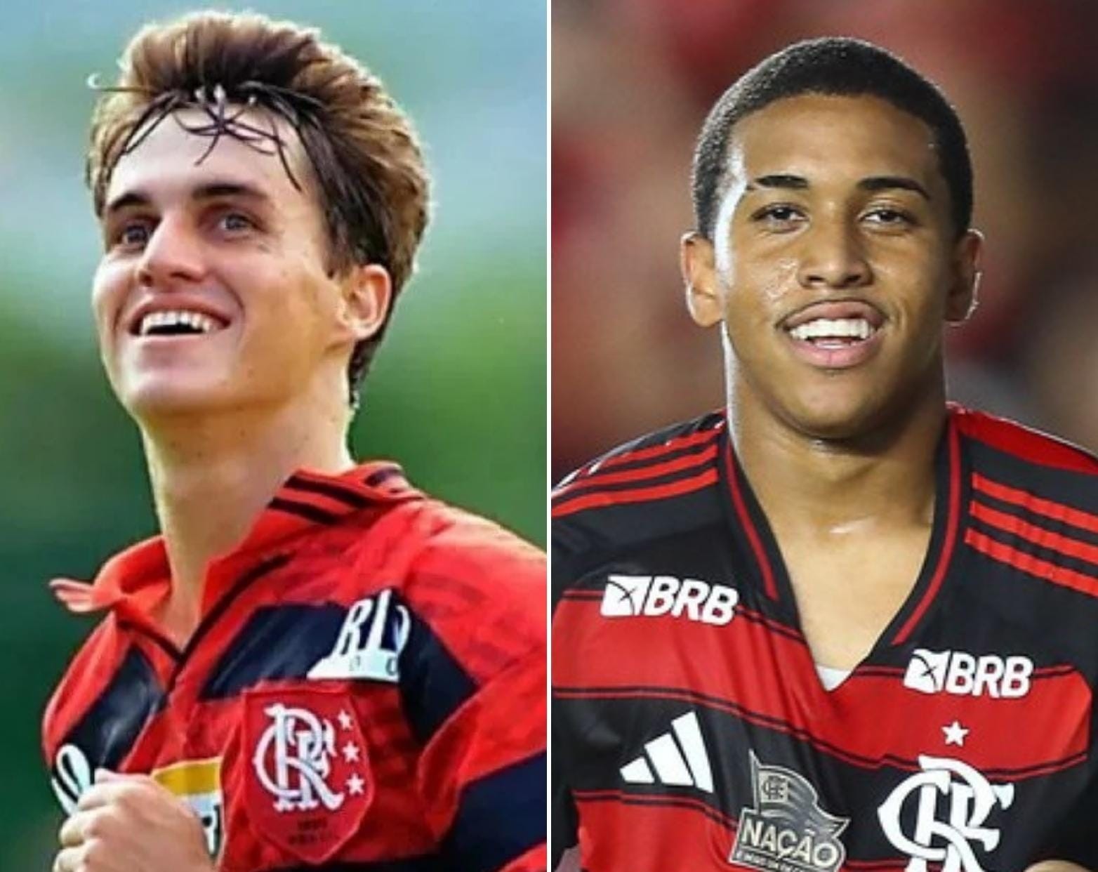 Joshua se junta a outros jovens da Gávea a marcarem gol na estreia como profissional