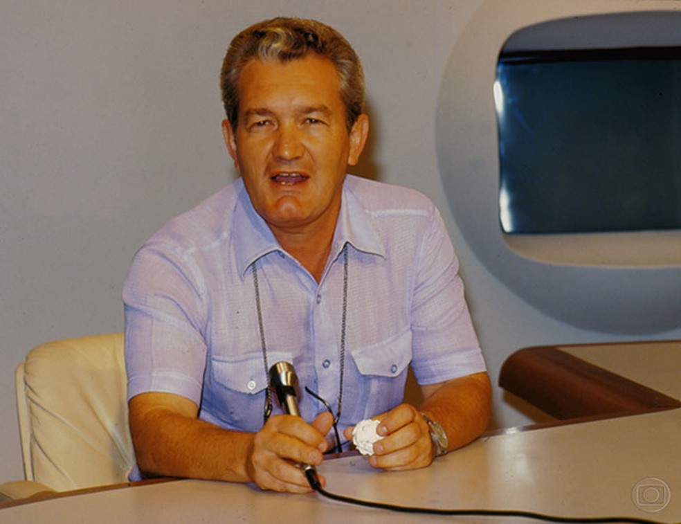 Léo Batista — Foto: TV GLOBO