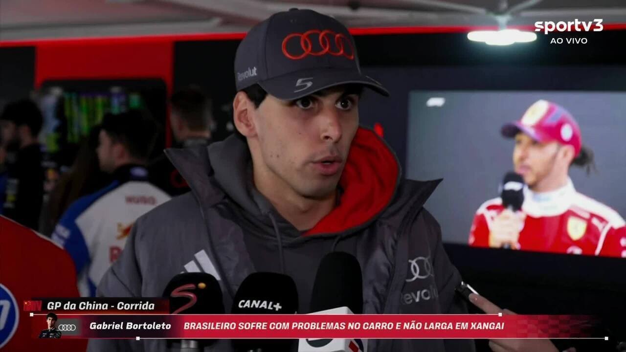 Bortoleto diz que seria impossível largar: "Carro nem ia acender"