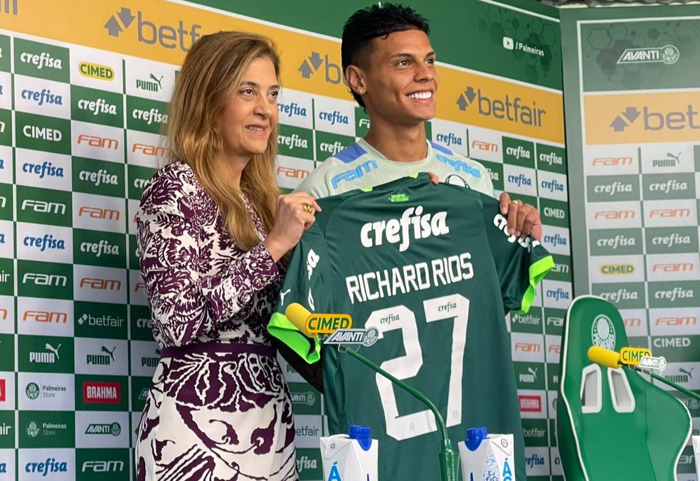Conheça Richard Ríos, primeiro reforço do Palmeiras em 2023