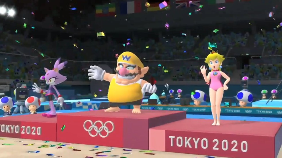 Internacional - Olimpíadas de Tóquio simulam jogos com Mario e