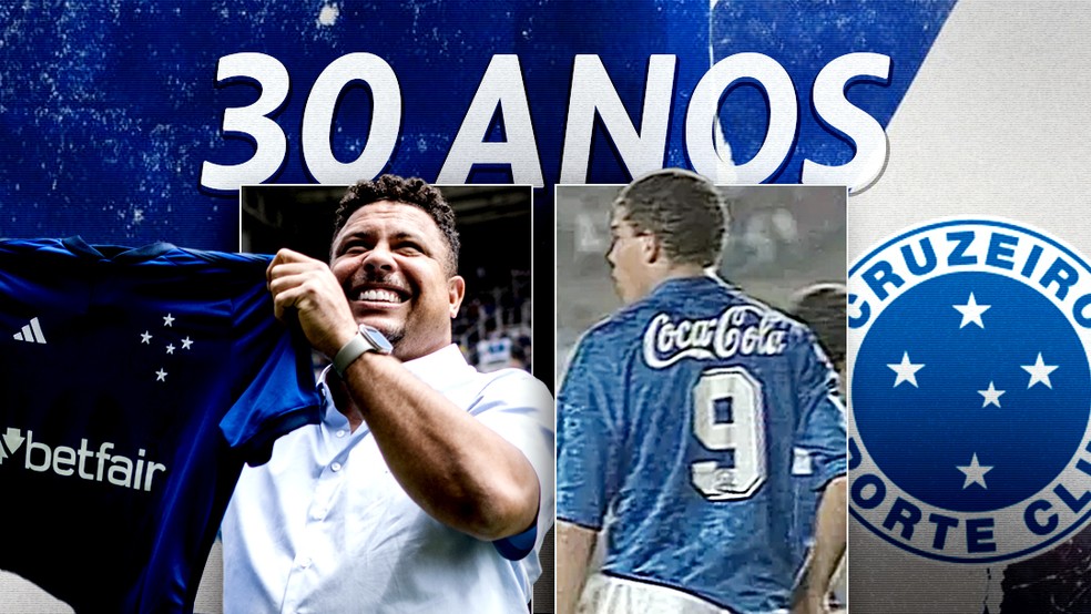 De promessa mundial a gestor do Cruzeiro: Ronaldo completa 30 anos