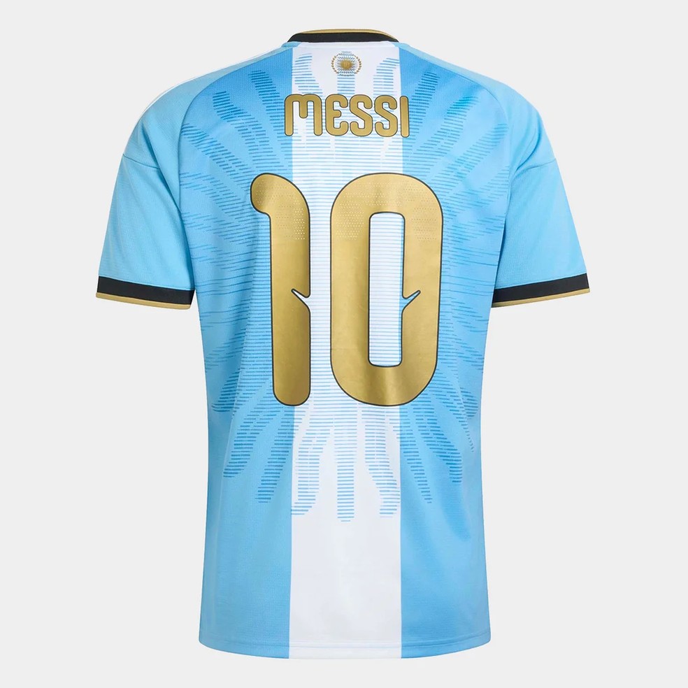 Camisa especial para a despedida do Messi — Foto: Divulgação