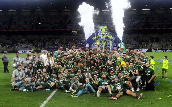 Palmeiras aumenta distância para os rivais de São Paulo com 13 títulos em 10 anos; compare