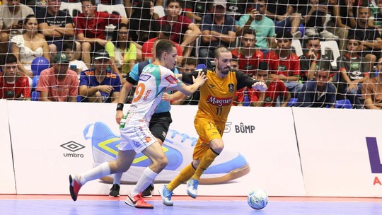 Umuarama e Sorocaba Futsal empatamjogos que valem dinheiro1 a 1 no Paraná pela Liga Nacional