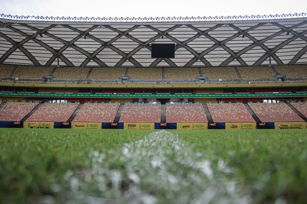 Arena da Amazônia vai receber Amazonas x Flamengo — Foto: João Normando/Amazonas FC