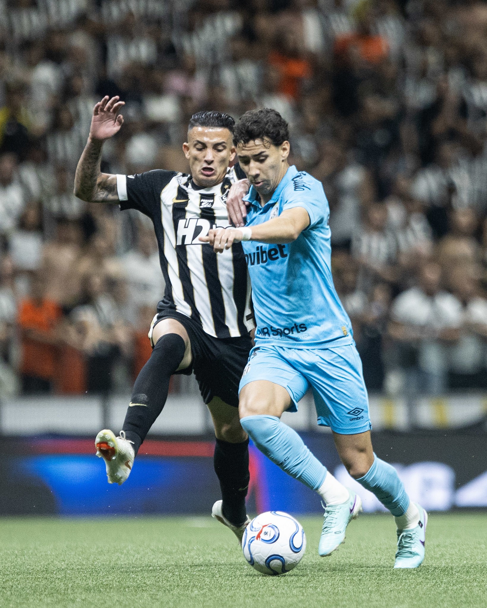 Santos precisará quebrar tabu contra o Atlético-MG para manter série histórica