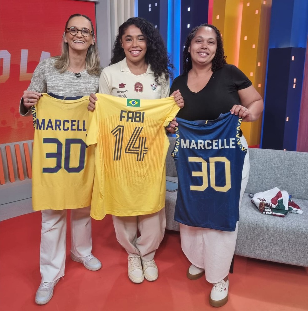 Marcelle reencontra a "mãe" Fabi e ganha elogios: "Não lembro uma trajetória tão meteórica"