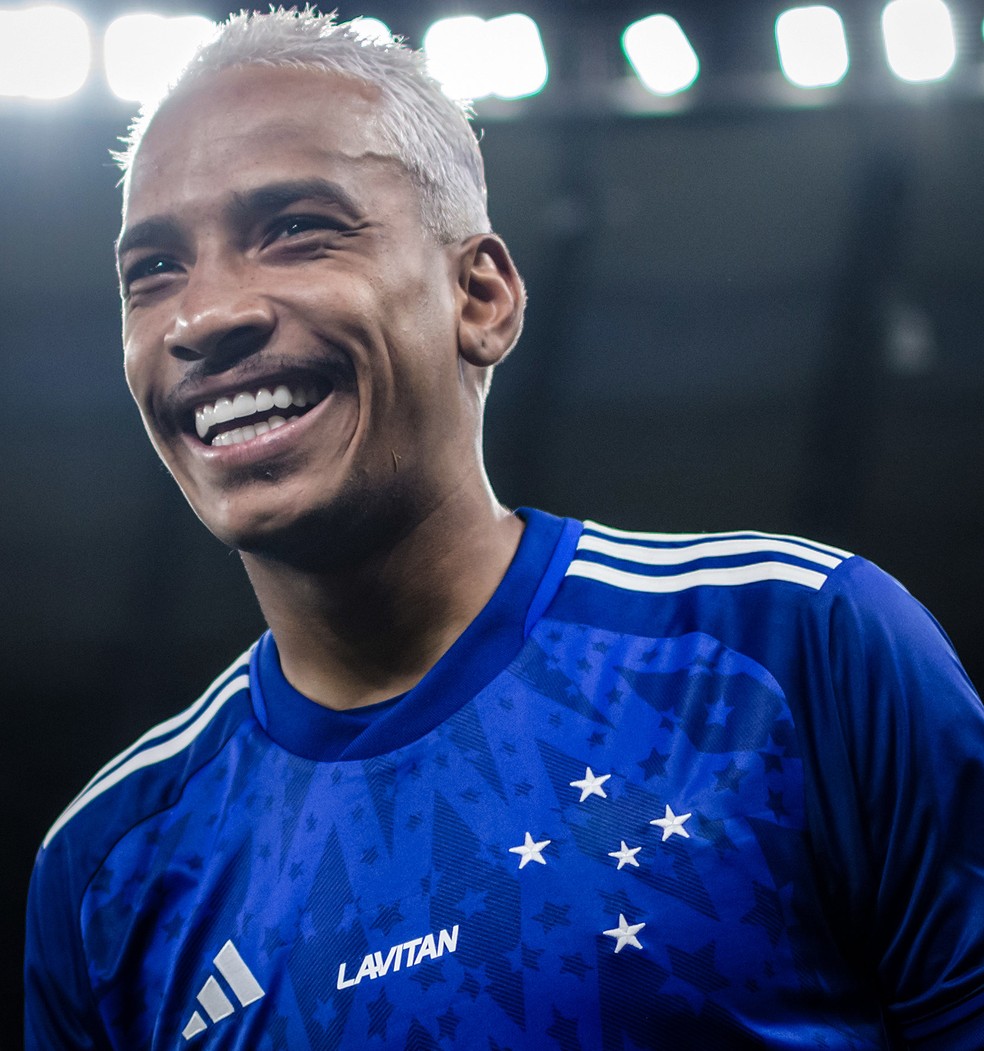 Matheus Pereira em ação no Cruzeiro