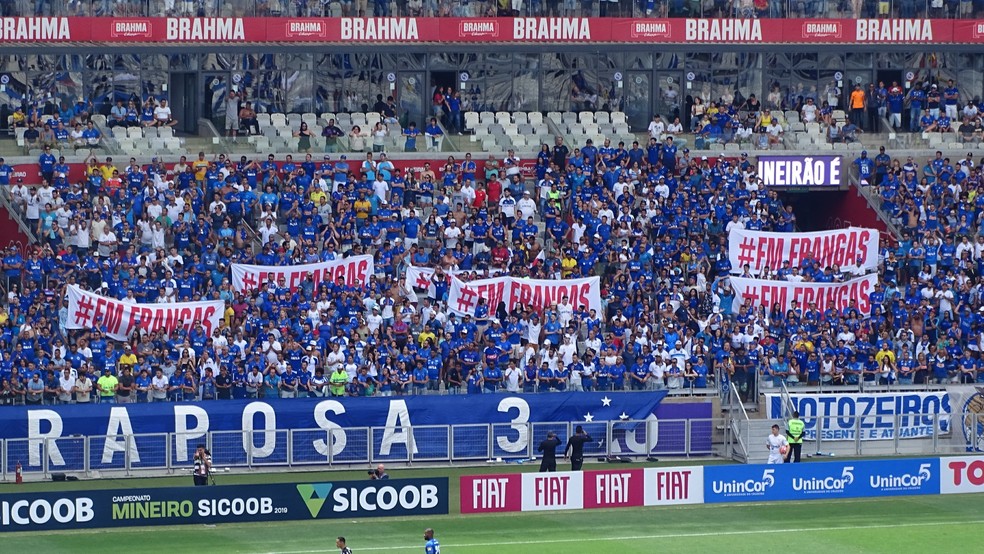 Torcida do cruzeiro estará presente no último jogo da rodada contra o  Palmeiras : r/futebol