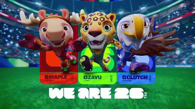 Fifa divulga mascotes da Copa do Mundo 2026; confira