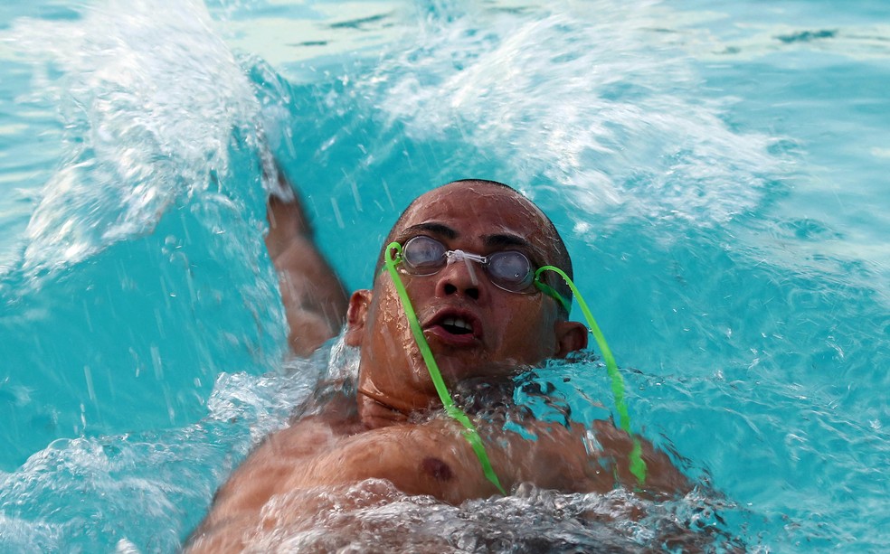 Adriano Lima fez história na natação — Foto: Patrícia Santo/MPIX/CPB 