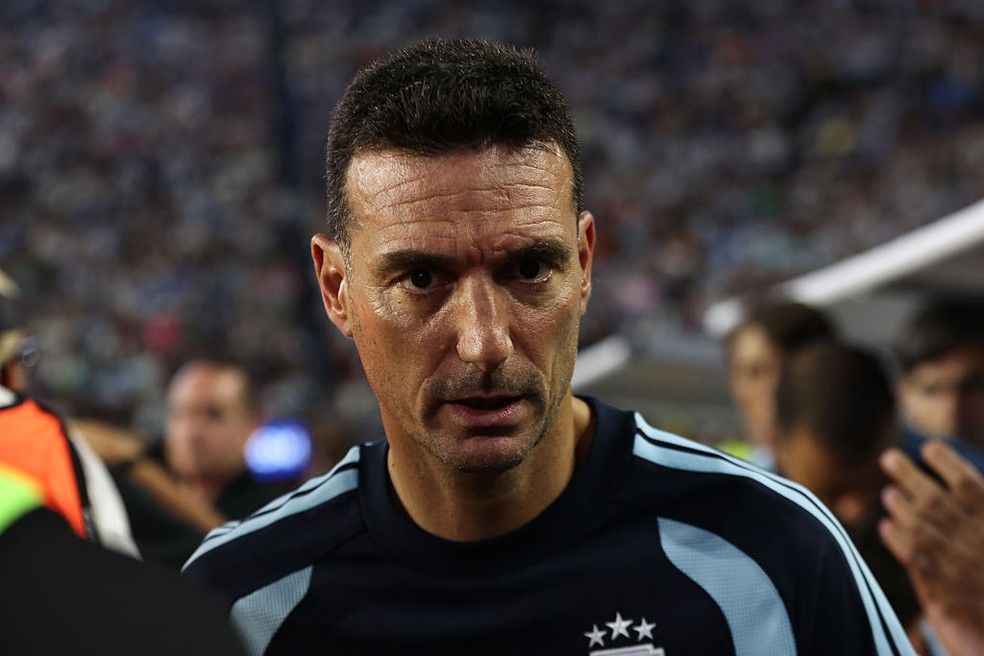 Lionel Scaloni em Argentina x Islândia