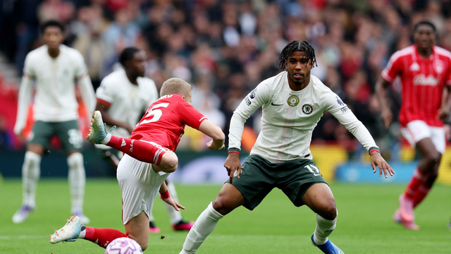 Andrey Santos em Nottingham Forest x Chelsea