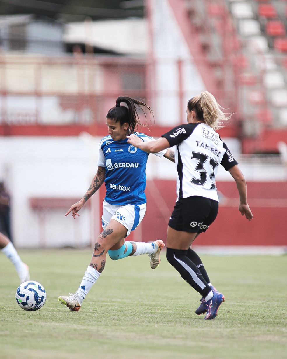 Cruzeiro, Corinthians, Copa do Brasil feminina — Foto: Gustavo Martins/ Cruzeiro