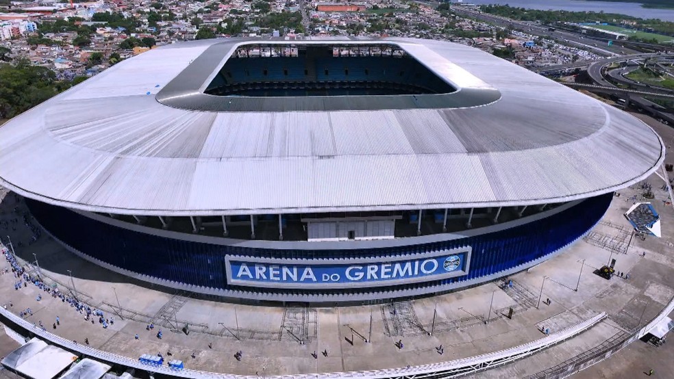 Arena do Grêmio — Foto: Reprodução RBS TV