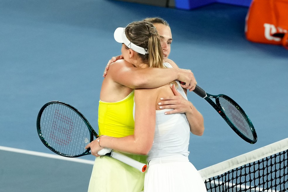 Sabalenka vence Badosa no Australian Open — Foto: REUTERS