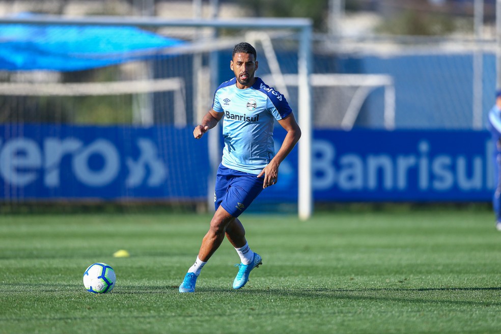 Michel nos tempos de Grêmio — Foto: Lucas Uebel / Grêmio