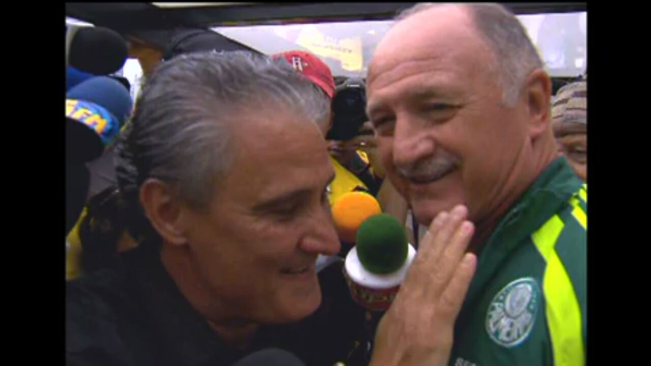 Da amizade à briga: Tite e Felipão se reeencontram em Flamengo x Galo