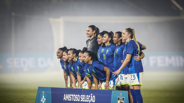 Time titular do Brasil em amistoso contra o Japão