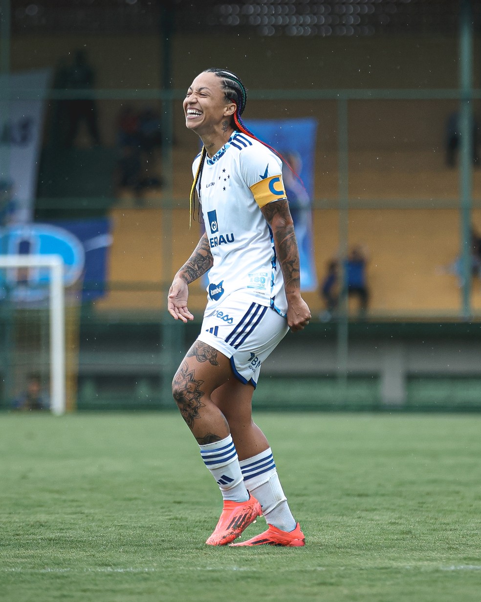 Cruzeiro está na final do Campeonato Mineiro feminino — Foto: Gustavo Martins/ Cruzeiro