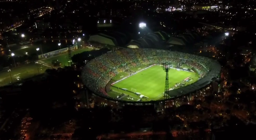 Estádio Atanasio Girardot vai receber Independiente Medellín x Always Ready  — Foto: Reprodução