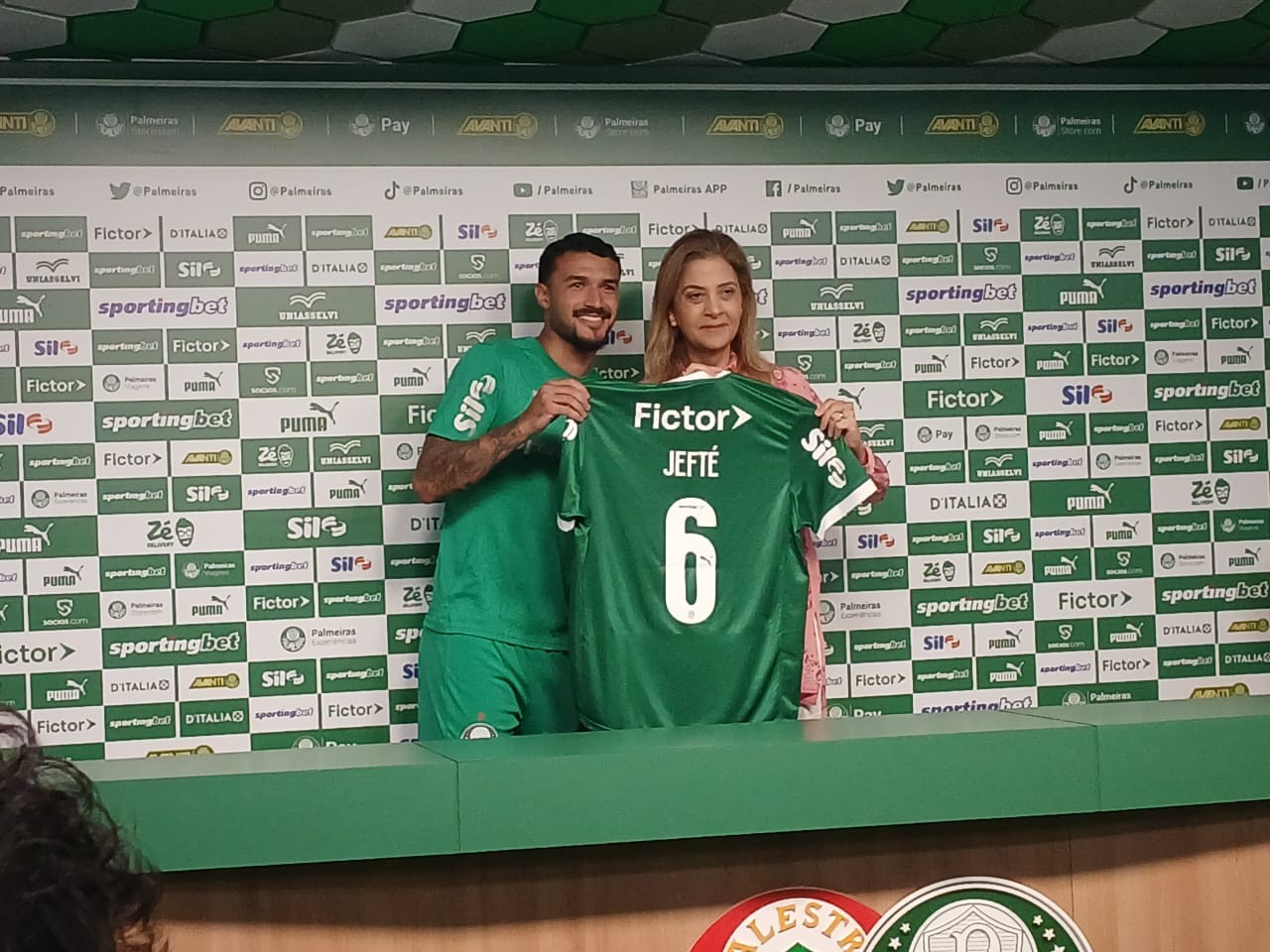 Jefté diz ter sido pego de surpresa com interesse do Palmeiras: 