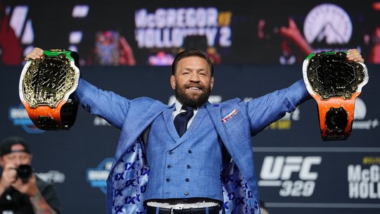 McGregor rouba a cena em coletiva de imprensa do UFC e promete: "Vou eliminar o Max"