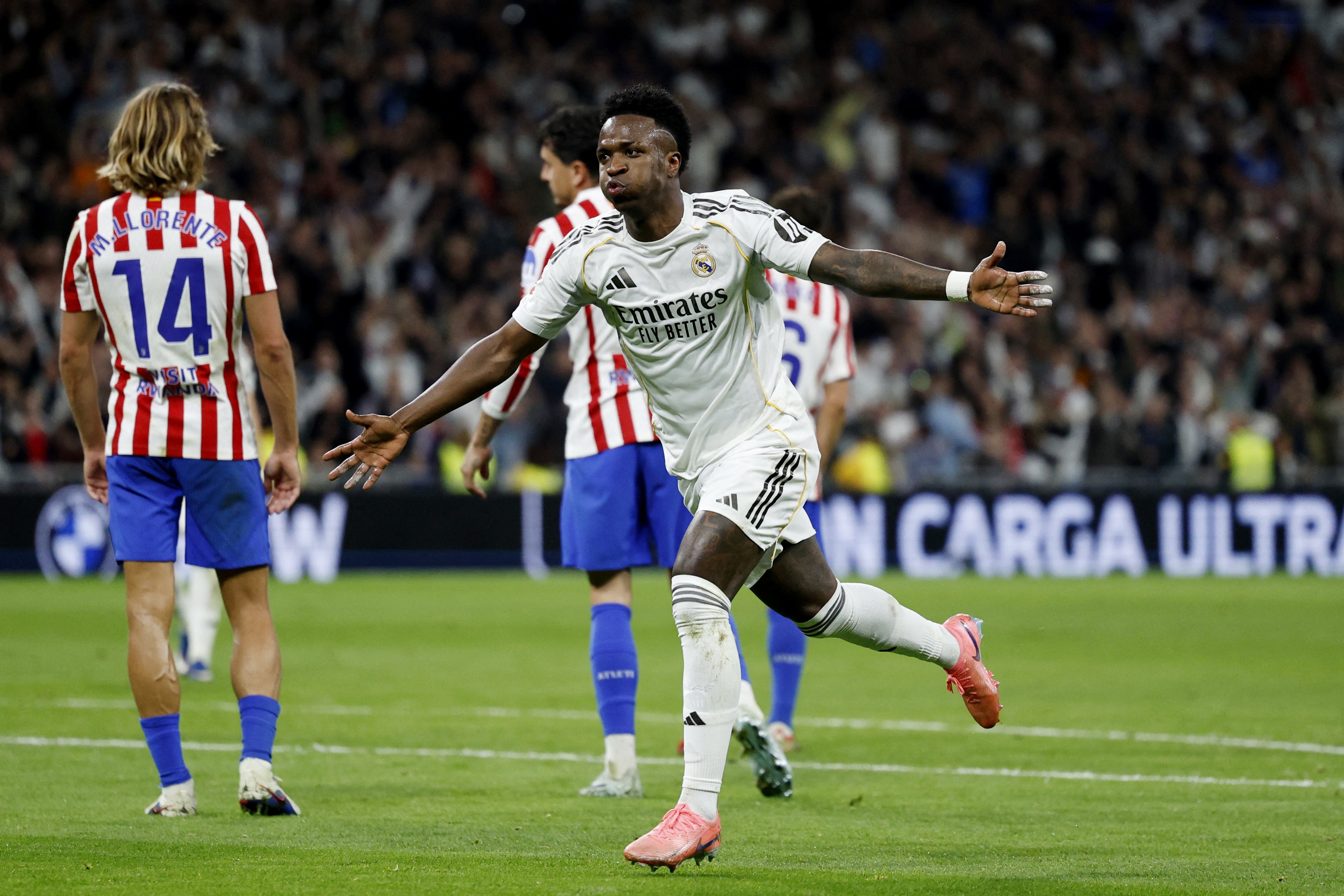 Jornais destacam provocações entre Vini Jr. e Simeone; vídeo