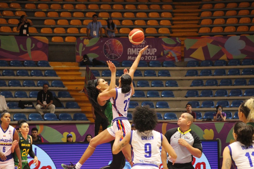 Brasil vence Venezuela na Copa Am rica feminina de basquete