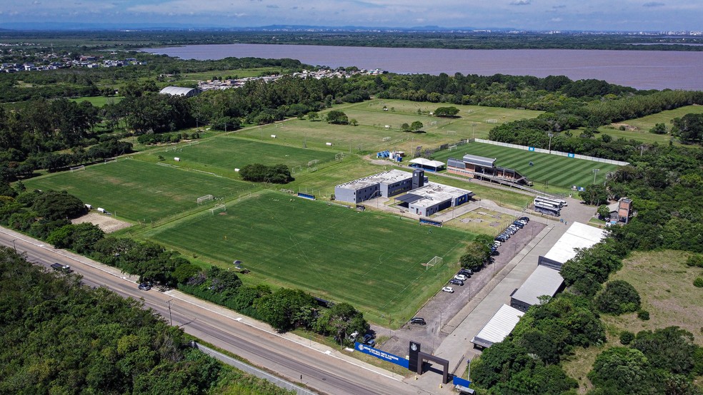 Estrutura da base do Grêmio em Eldorado do Sul — Foto: Angelo Pieretti / Grêmio FBPA