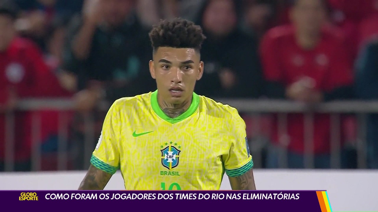 Como foram os jogadores dos times do Rio nas Eliminatórias