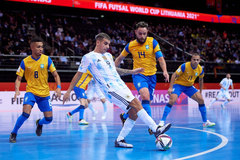 Brasil v Argentina  Copa do Mundo FIFA de Futsal de 2021