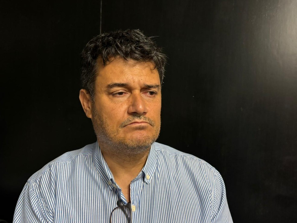 Presidente do Conselho Deliberativo, Clauwerney Ferreira comanda as ações no CSA — Foto: Denison Roma/Ge