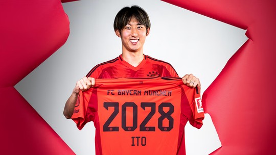 Bayern anuncia Ito, segundo jogador japonês mais caro da história