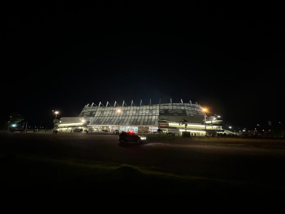 Arena de Pernambuco antes de Sport x Atlético-MG — Foto: Camila Sousa