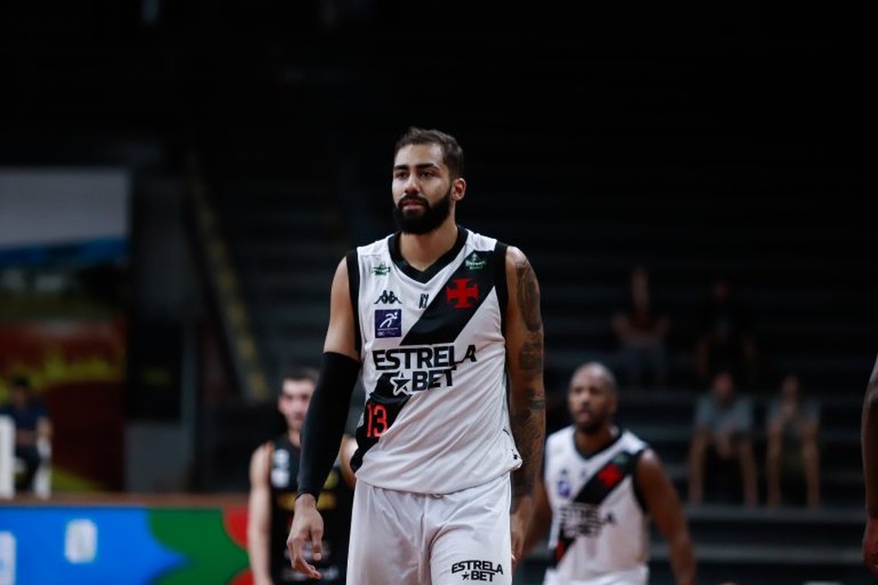 Estrelabet já é a patrocinadora do time de basquete do Vasco — Foto: Vinícius Molz Schubert / Basquete União Corinthians