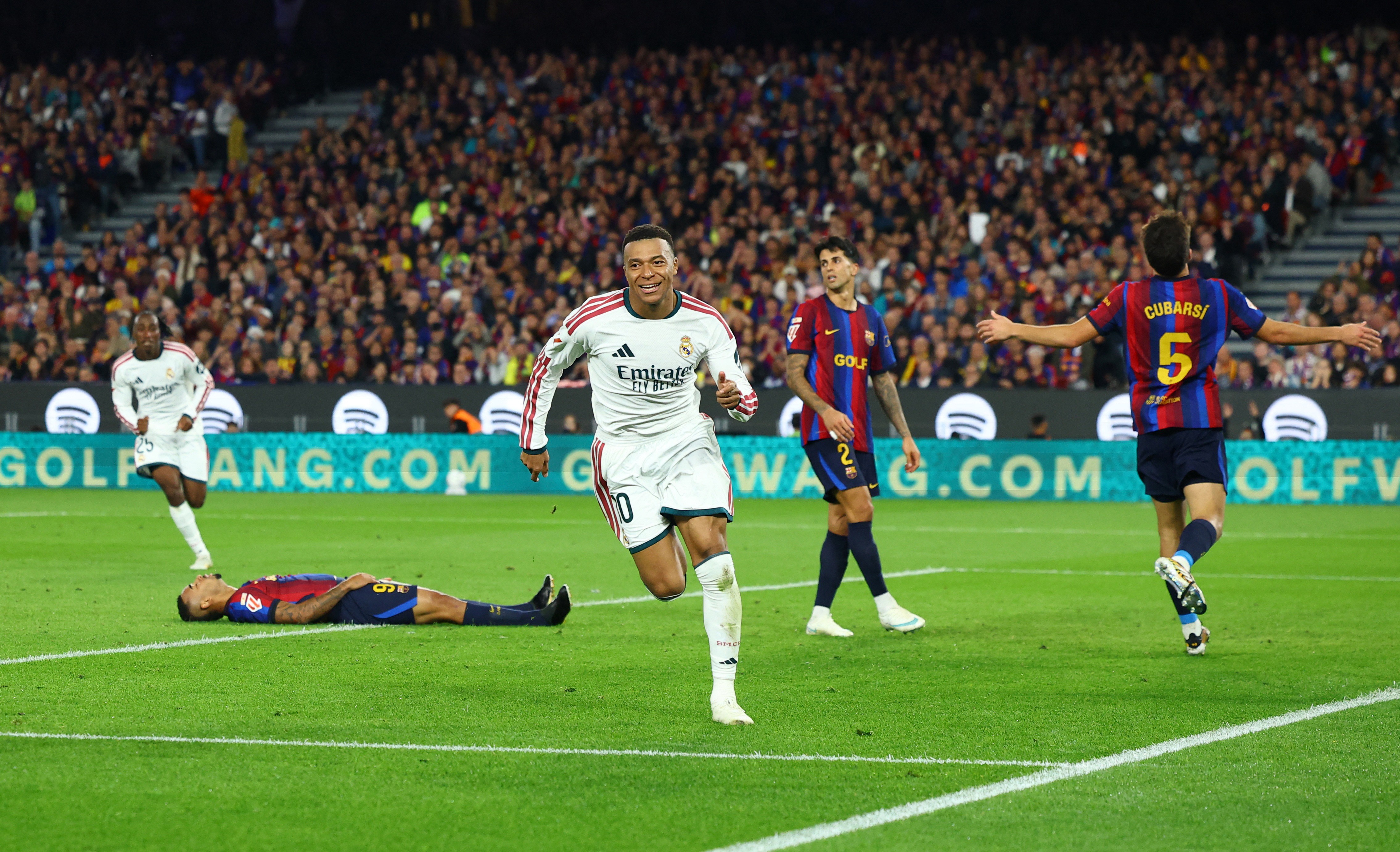 Real Madrid vence Barcelona com show de Mbappé e Arda Guler em La Liga