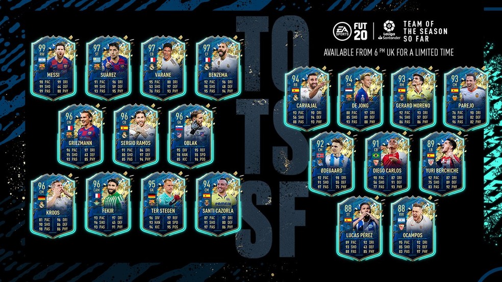 FIFA 20: cinco elencos da PL para o seu Ultimate Team