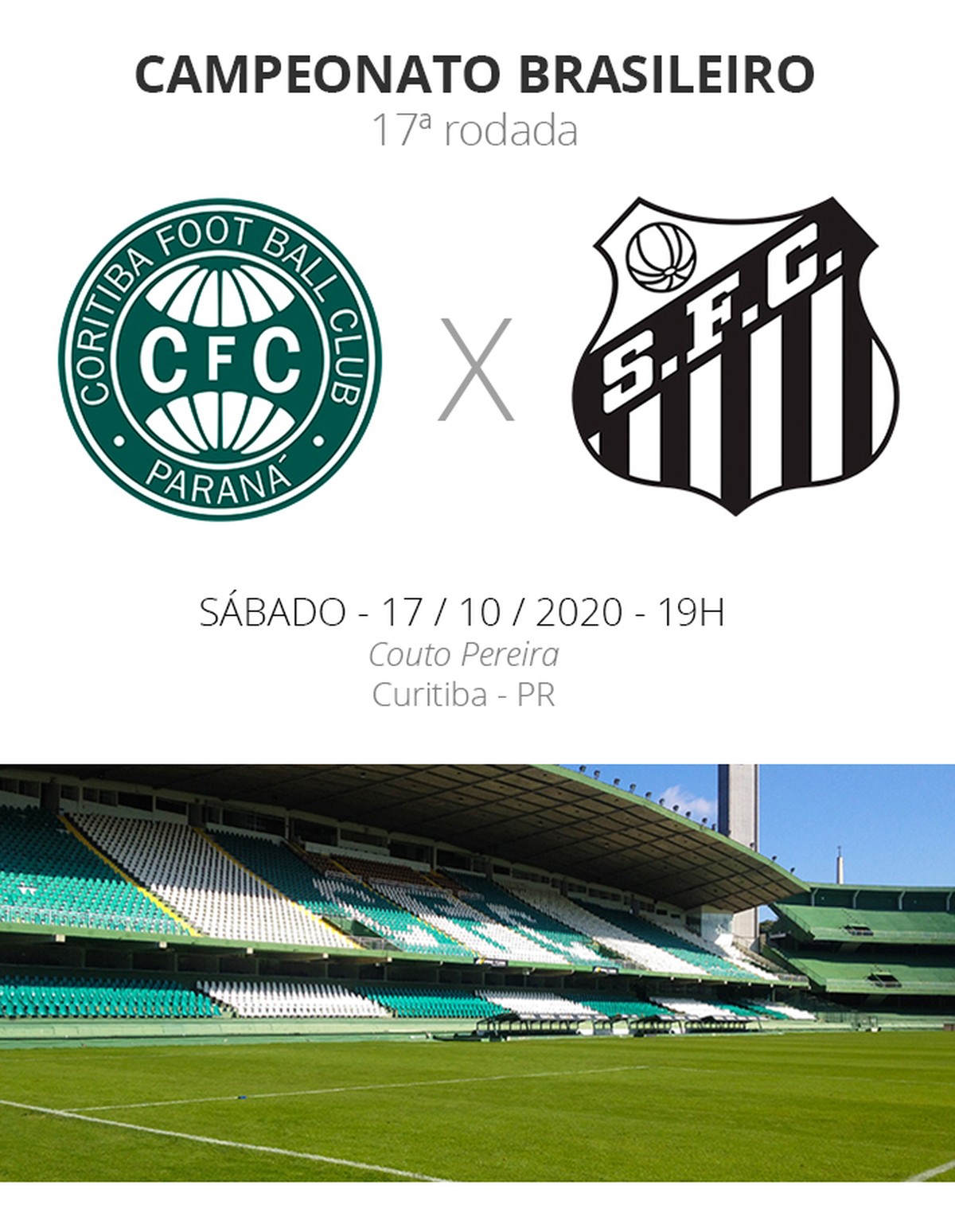 Santos x Coritiba: onde assistir ao vivo, horário e escalações, brasileirão série a