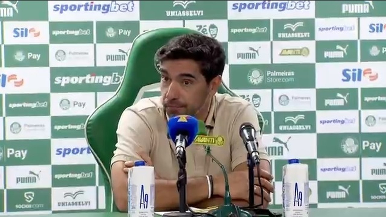 Confira a ntegra da coletiva de Abel Ferreira aps a derrota para o Corinthians