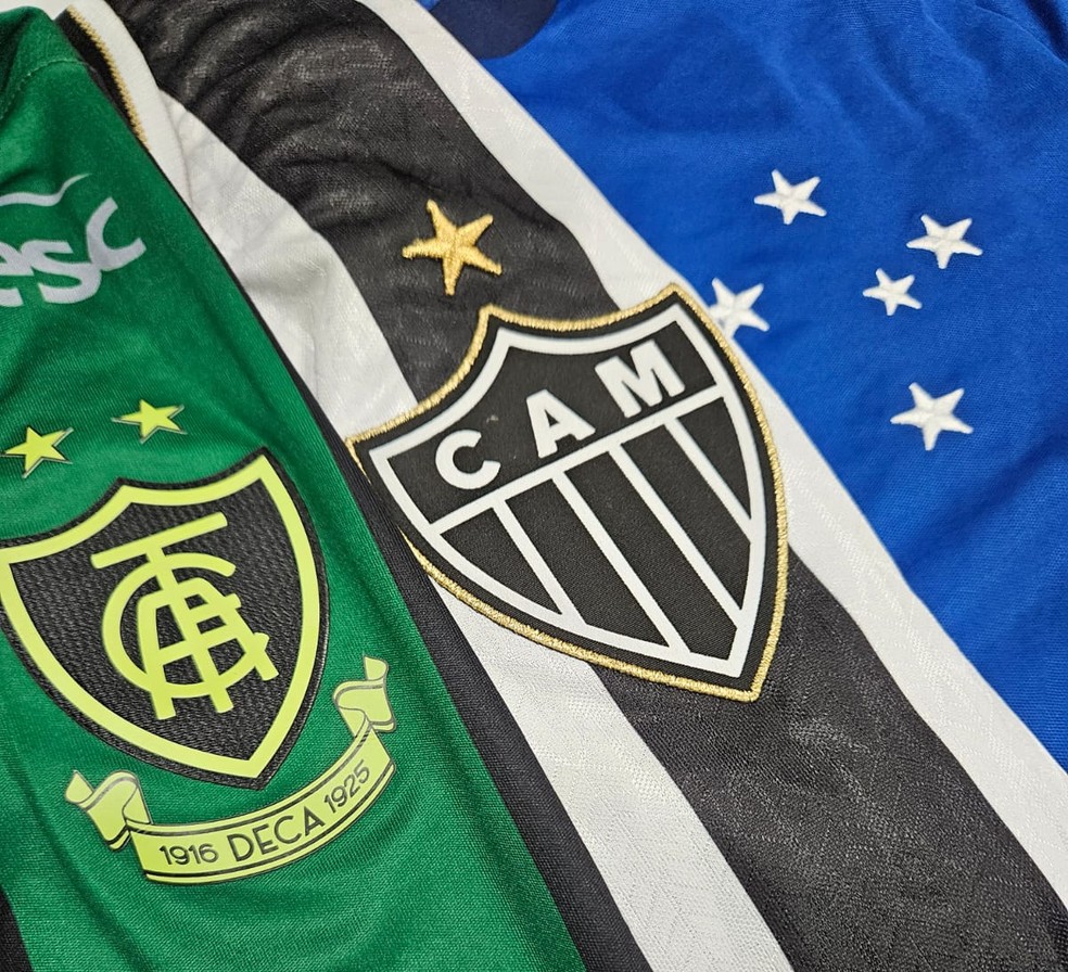 América-MG, Atlético e Cruzeiro disputam o primeiro lugar geral do Campeonato Mineiro — Foto: ge.globo