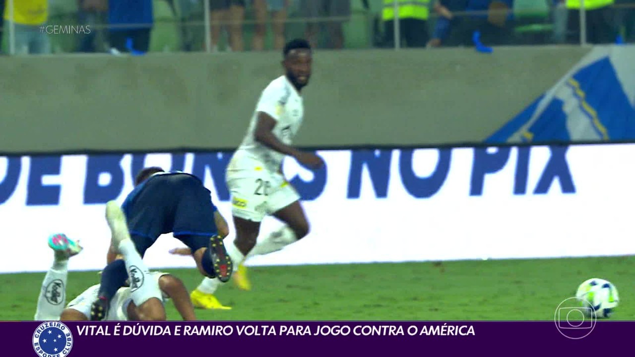 Notícias do Cruzeiro: Vital é dúvida e Ramiro volta contra o América