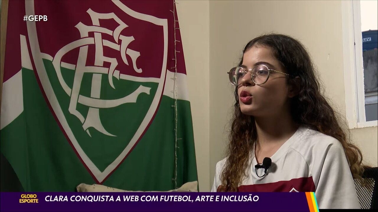Torcedora do Fluminense usa arte para conscientizar sobre autismo e conquista ídolo tricolor
