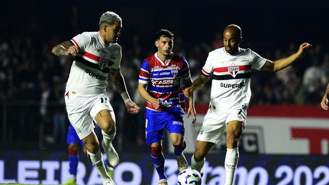 Luciano e Lucas em São Paulo x Fortaleza