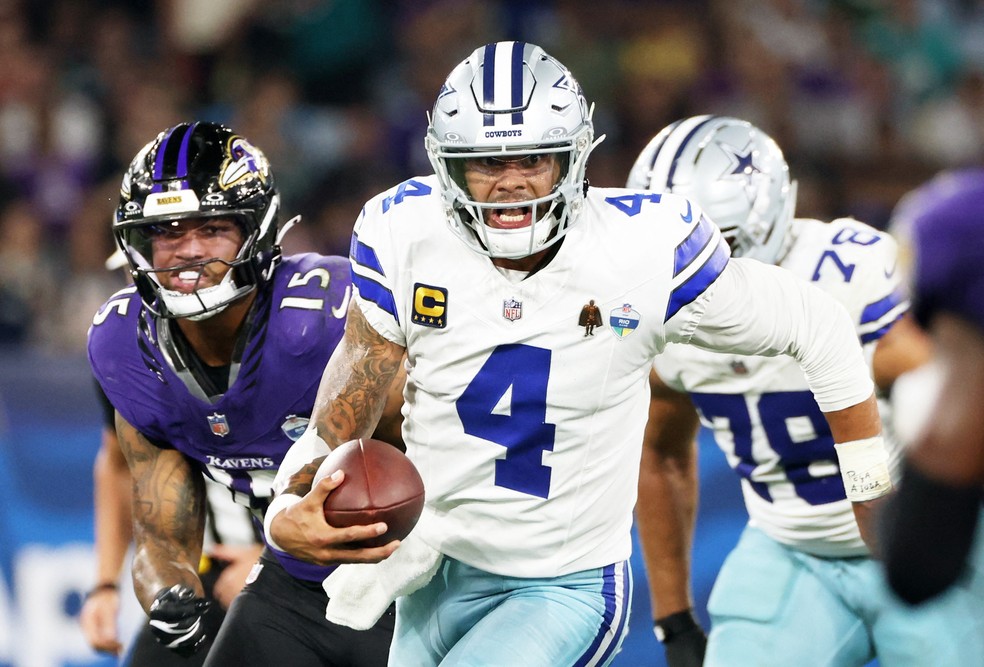 NFL no Rio - Baltimore Ravens v Dallas Cowboys — Foto: Reuters