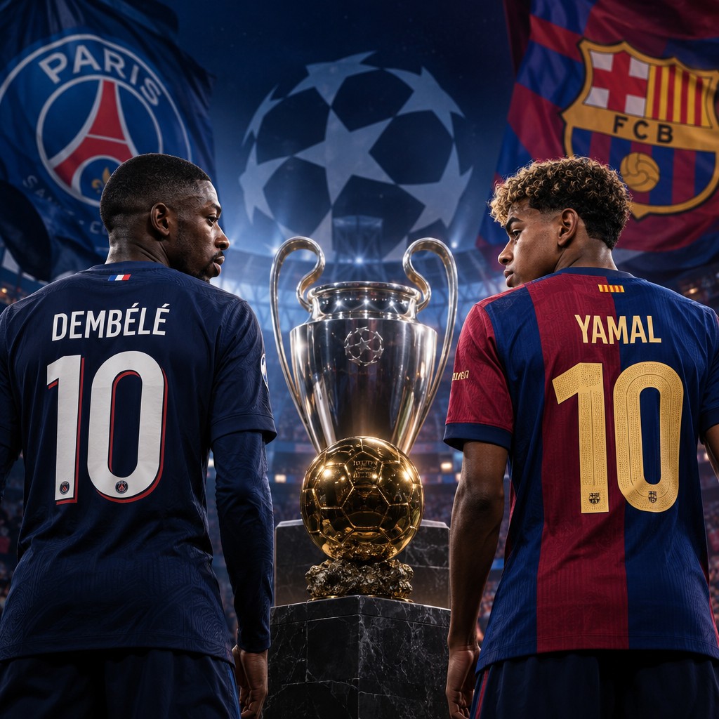 Dembélé x Yamal: favoritos à Bola de Ouro acirram rivalidade em PSG x Barcelona