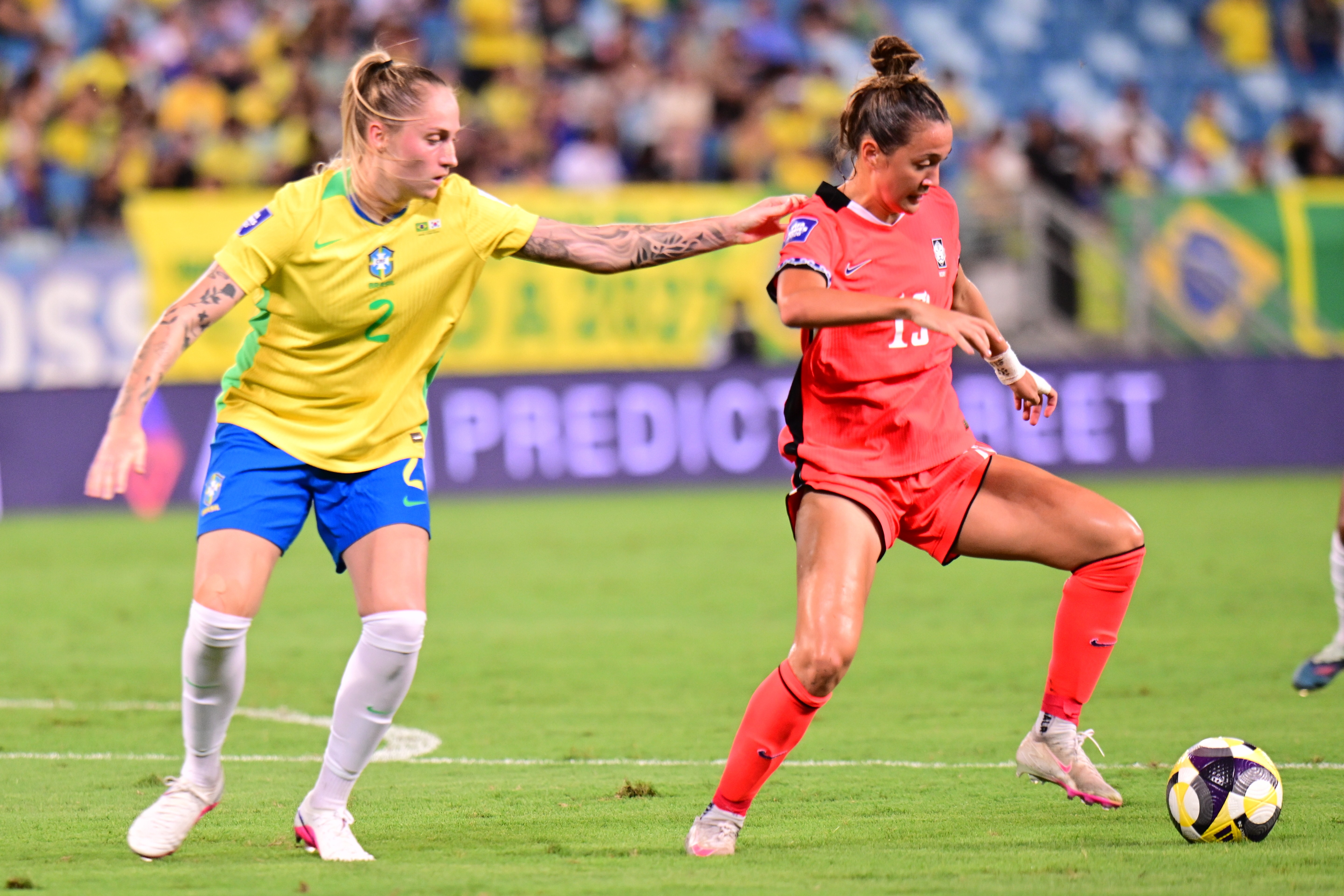 Isa Haas lidera índice de titularidade entre jogadoras convocadas na Seleção