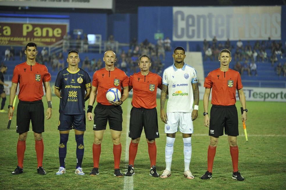 CSA enfrentou a Aparecidense, pela penúltima rodada da Série C — Foto: Wigor Vieira/Assessoria Aparecidense